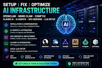 integrate fix openclaw nemo claw comfyui ai agent claude ai GPU server llm setup
