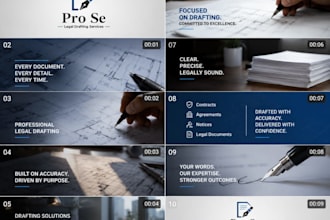draft all kinds of legal documents