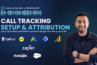set up call rail phone call tracking with google ad