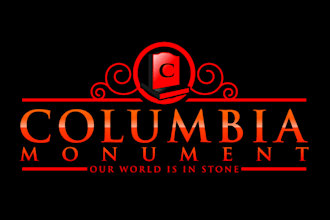 create a professional memorial service logo