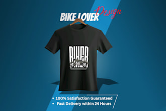 do custom and trendy t shirt design for your brand