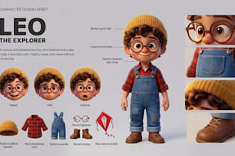 design a consistent children book character