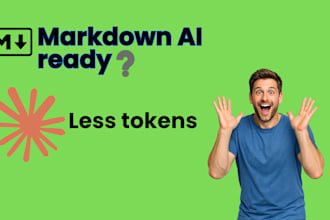 convert PDF, word, excel and cad files to clean markdown