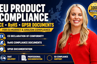 do eu product compliance, ce declaration of conformity, rohs and gpsr document
