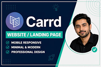 design carrd website, carrd landing page, carrd co and redesign carrd