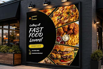 design professional promotional flyers for your brand