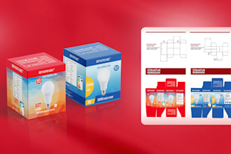 packaging design box design and label free consultation tagline writing