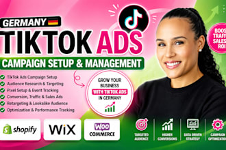 setup germany tiktok ads campaign, german tiktok ads manager, tiktok advertising