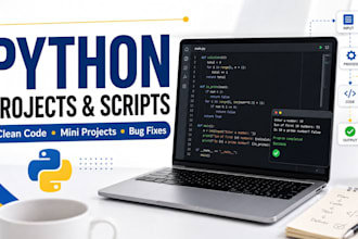 create beginner python projects and scripts