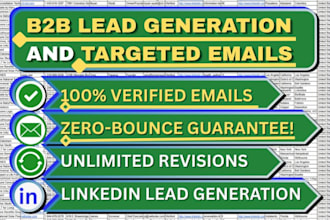 do business database email list contact info data collection b2b lead generation