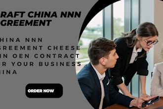 draft china nnn agreement cheese nnn oen contract for your business in china