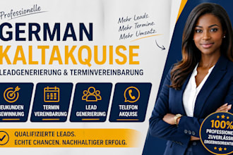 german kaltaquise leadgenerierung and terminvereinbarung