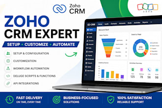 setup and customize zoho CRM for your business