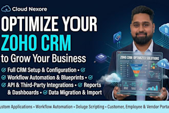 professionally setup your zoho CRM as a zoho expert