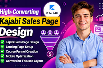 build kajabi sales page kajabi landing page kajabi online course kajabi website