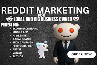 mention saas website ai app online course ebook yoga product via reddit seo post
