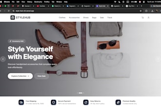 design and develop a fast responsive website