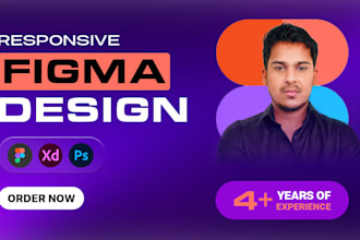 do high converting figma website mockup or PSD mockup