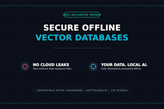 build a secure offline vector database for your local ai