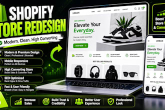 shopify store redesign shopify store design shopify store redesign