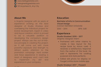 professionally translate and write your CV