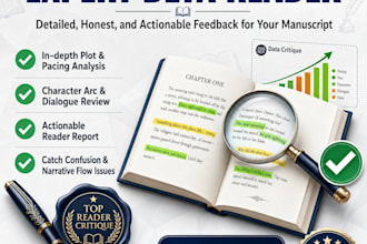 beta read your novel and provide detailed feedback