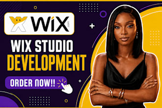 do wix studio website, wix website, wix website design, wix studio development
