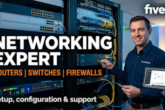 design, configure and troubleshoot enterprise networks