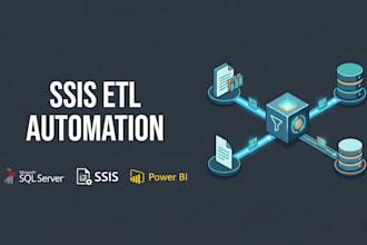develop and enhance sql server, ssis, etl and bi processes