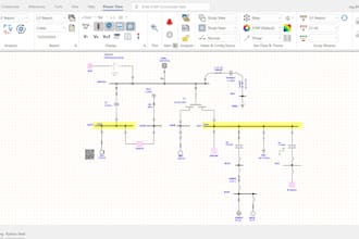 perform etap load flow, short circuit and arc flash studies