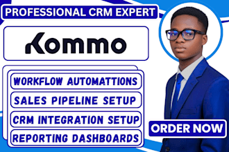 setup and automate kommo CRM