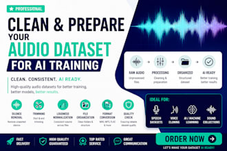 clean and prepare your audio dataset for ai training