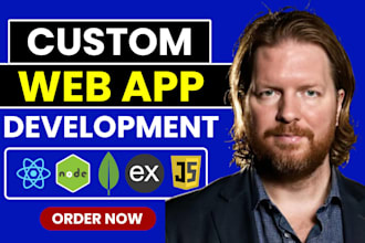 build custom web applications, saas web app, ai software as full stack developer