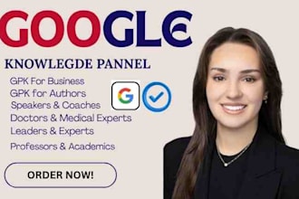 create verified google knowledge panel for individuals and business owners