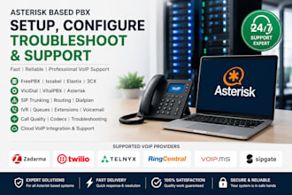 fix freepbx, issabel, vicidial, 3cx and asterisk pbx issues