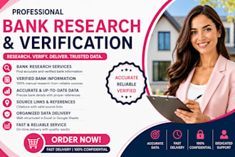 do company research and verification
