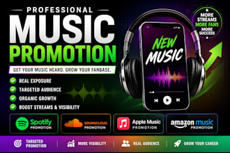 do spotify music promotion soundcloud music apple music promotion amazon music