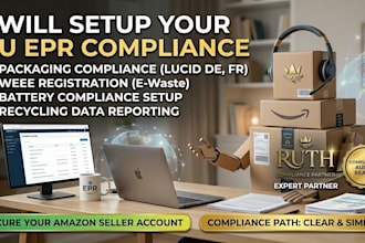 setup eu epr, weee, packaging and battery compliance for amazon