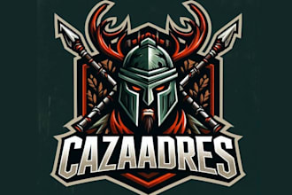 draw wonderful assassin e sport mascot logo for your company