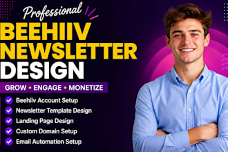 setup beehiiv substack newsletter beehiiv landing page beehiiv account setup