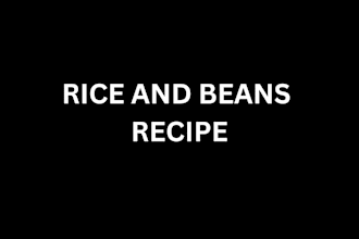 cook rice and beans recipe