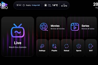 white label your iptv app for android TV firestick with your brand admin panel