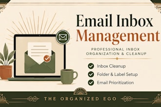 organize and manage your email inbox professionally