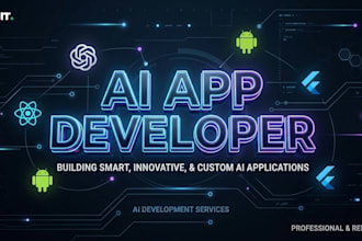 build android and web apps with ai features and API integrations