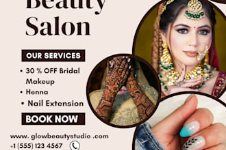 design professional canva posters, flyers