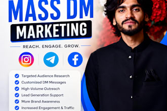 do instagram mass dm, telegram mass dm