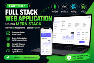 create a full stack mern website with authentication