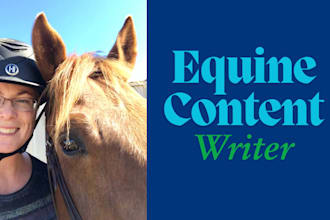 write professional equine SEO content for your equestrian business