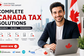 incorporate canada company gst hst filing t1 t2 tax return and CPA tax services