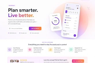 build a modern landing page for your product launch
